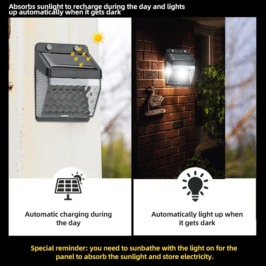 LED Solar Light PIR Motion Sen - Garden Lighting Decor ulasan dan harga