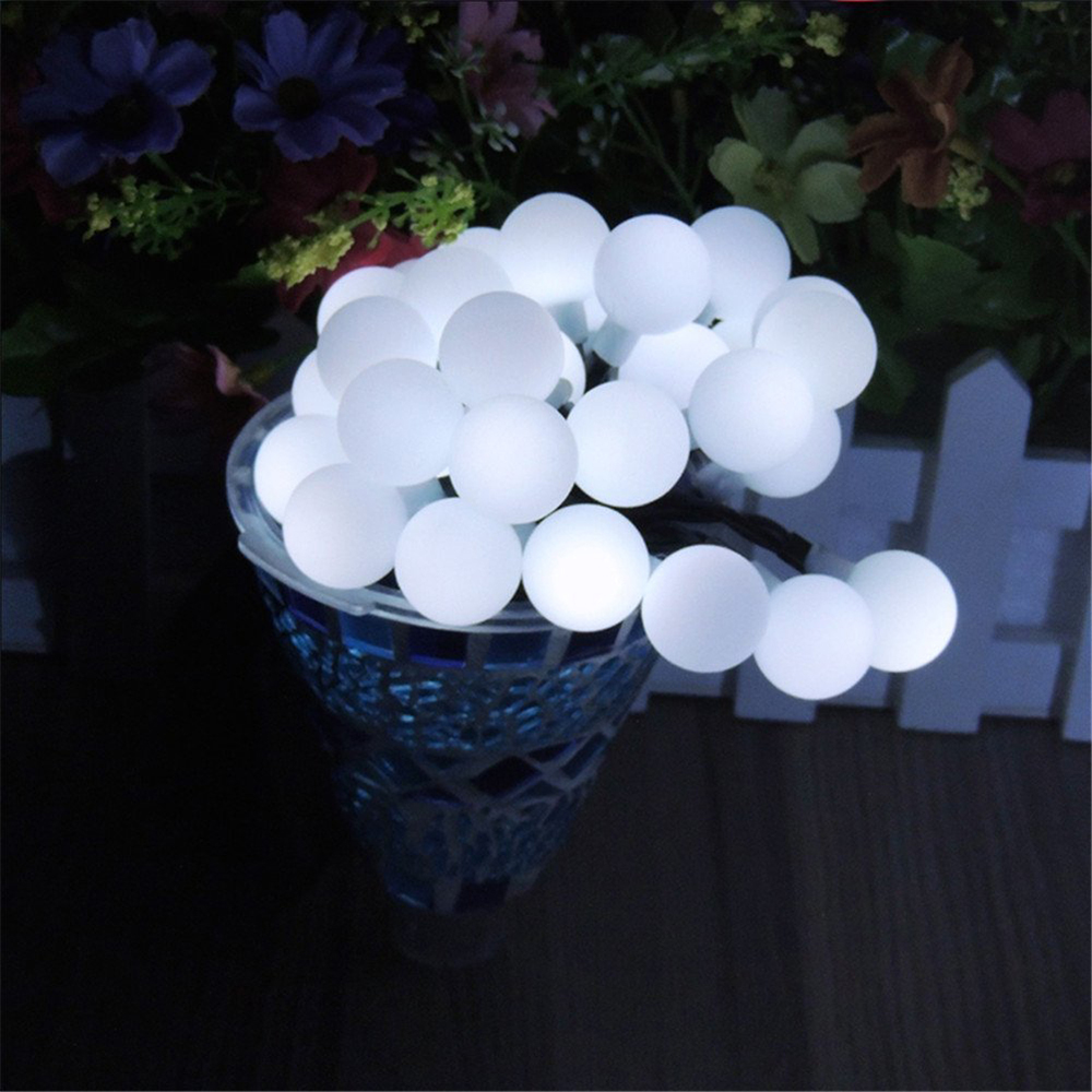 3M/6M/10M Ball LED String Ligh - Outdoor Lighting Wedding Decor ulasan dan harga
