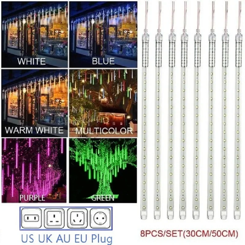 30cm /50cm Waterproof Meteor S - Outdoor Lighting Wedding Decor ulasan dan harga