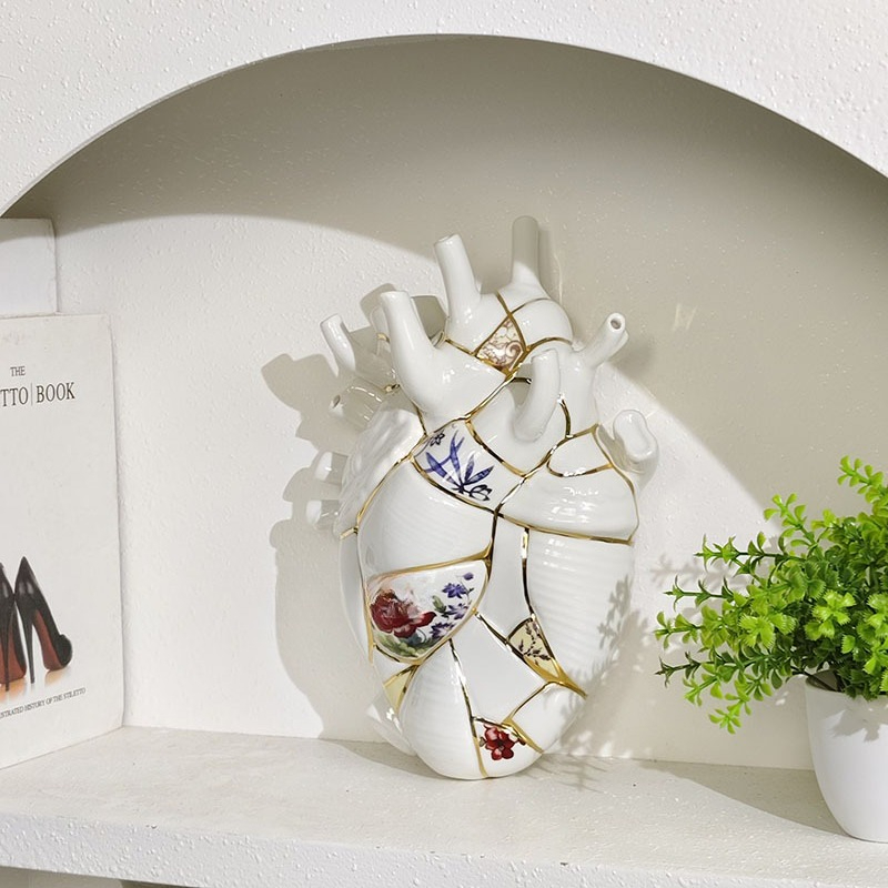 Heart vase Living room wine ca - Lighting Decor Living Room ulasan dan harga