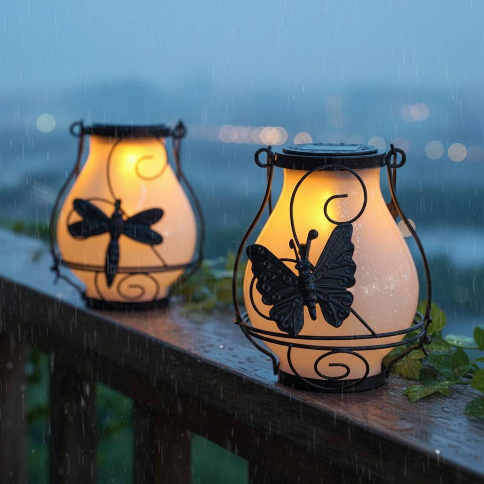 Solar Butterfly Lantern Waterp - Garden Lighting Decor ulasan dan harga