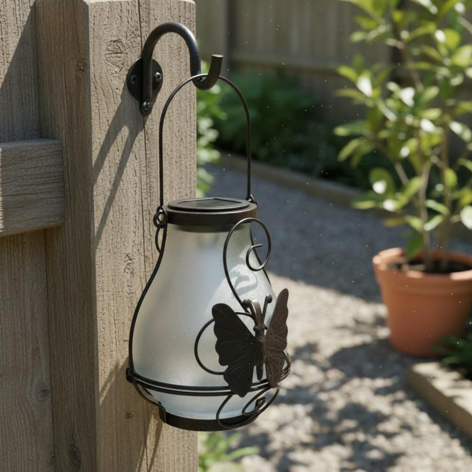 Solar Butterfly Lantern Waterp - Garden Lighting Decor ulasan dan harga