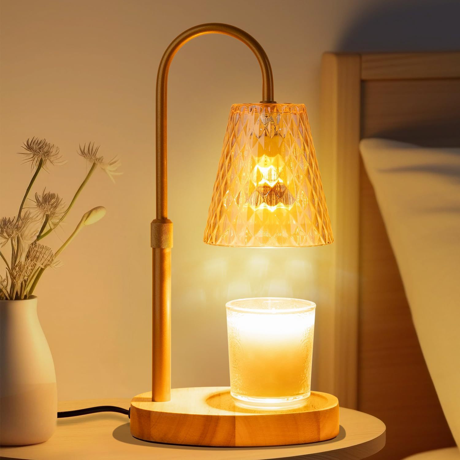 Flameless Wax Melt Warmer Lamp - Lighting Decor Living Room ulasan dan harga