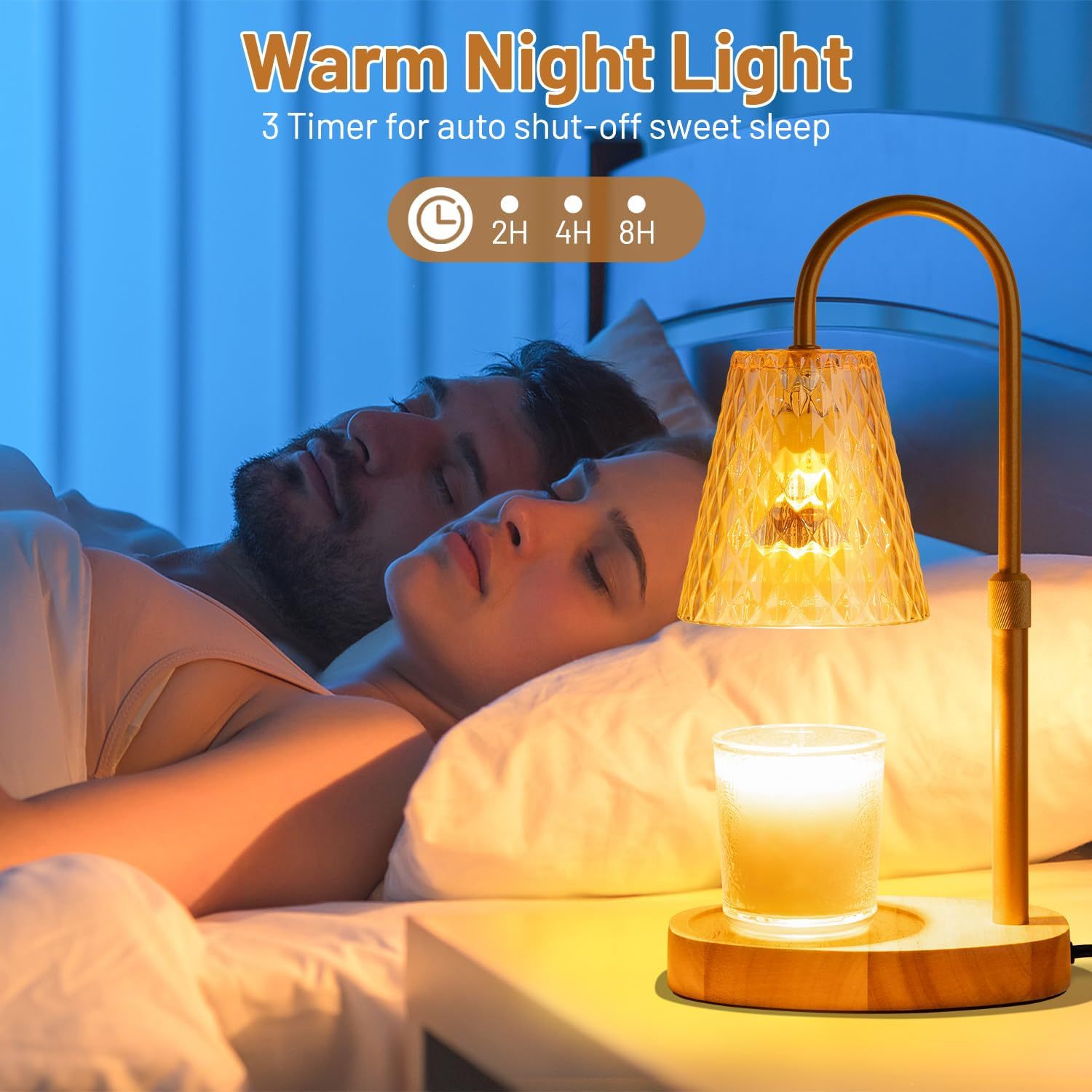 Flameless Wax Melt Warmer Lamp - Lighting Decor Living Room ulasan dan harga