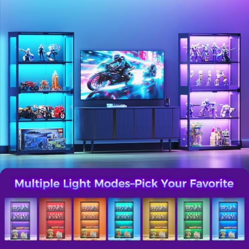 Display Case with Glass Doors  - Lighting & Home Decor Studio Photos ulasan dan harga