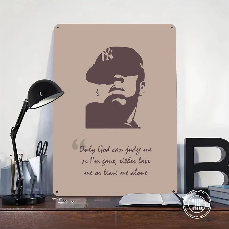 Jay Z Quote Lightly 3D Metal P - Jay Lighting Decor ulasan dan harga
