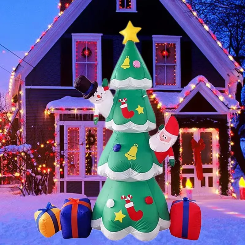 For 7FT Christmas Tree Inflata - Decor Lighting Uk ulasan dan harga