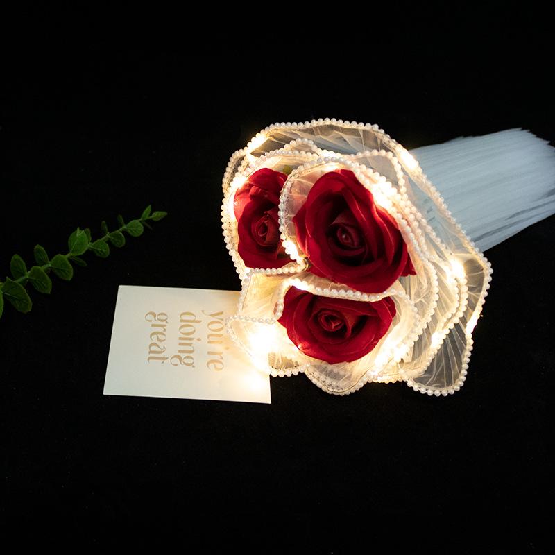 LED Flower Wrapping Paper With - Lighting Decoration For Wedding ulasan dan harga