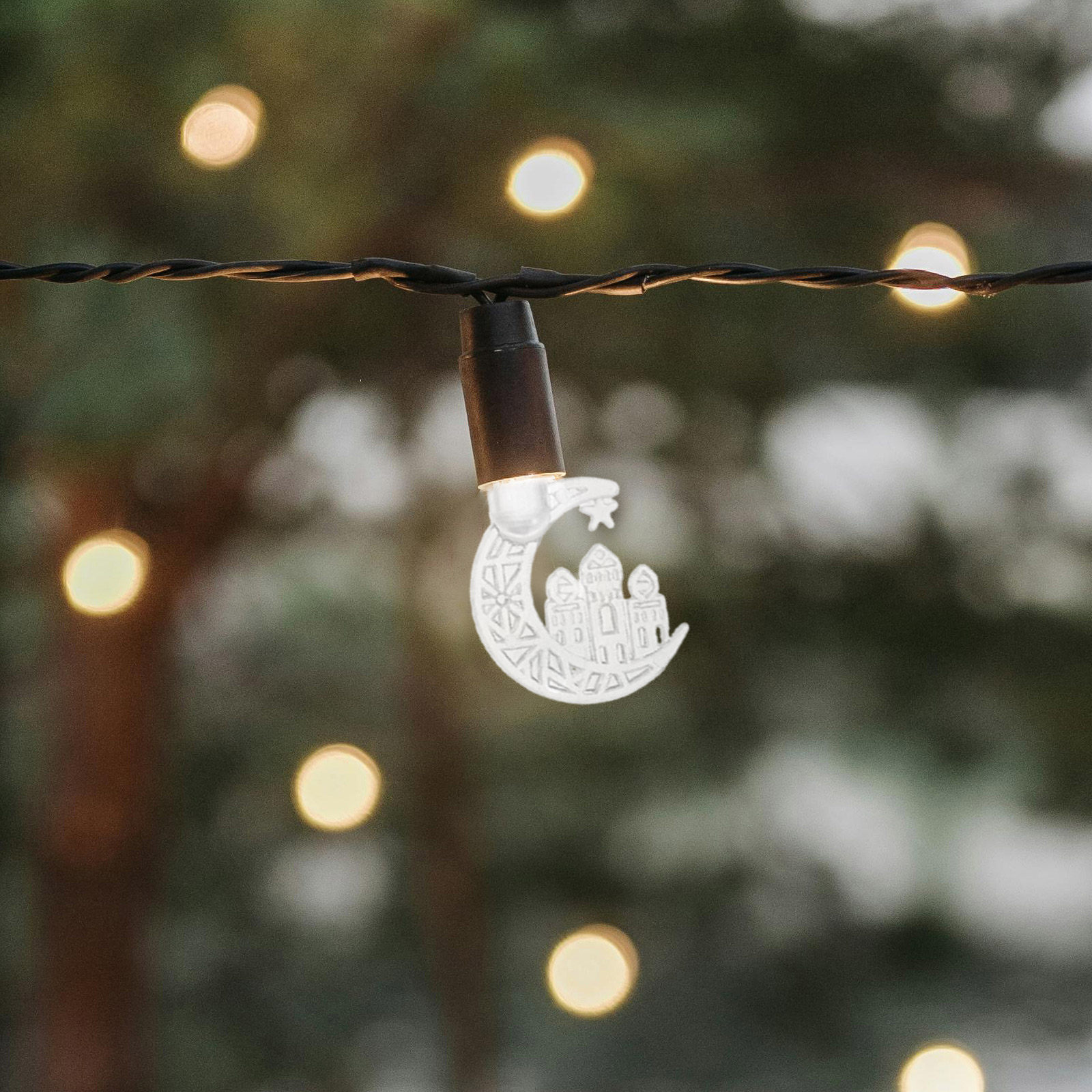 200Pcs Transparent Moon Lampsh - Lighting Decoration For Wedding ulasan dan harga